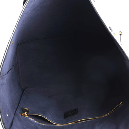 Louis Vuitton Empreinte Monogram Giant Neverfull MM Black 5 of 9