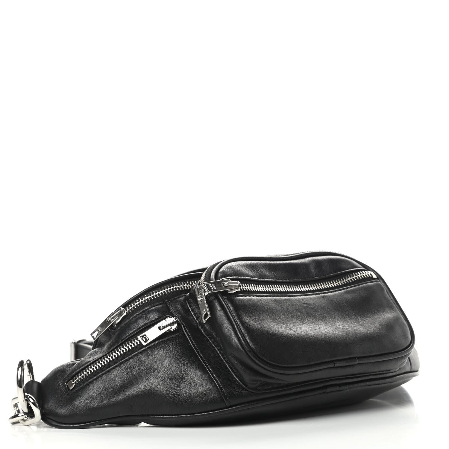Alexander Wang Lambskin Attica Belt Bag Black 4 of 11