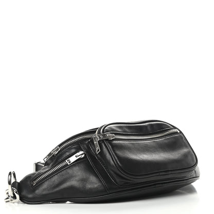 Alexander Wang Lambskin Attica Belt Bag Black 4 of 11