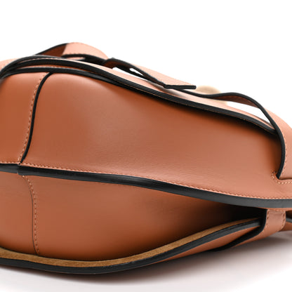 Loewe Calfskin Jacquard Medium Gate Dual Bag Tan 7 of 8