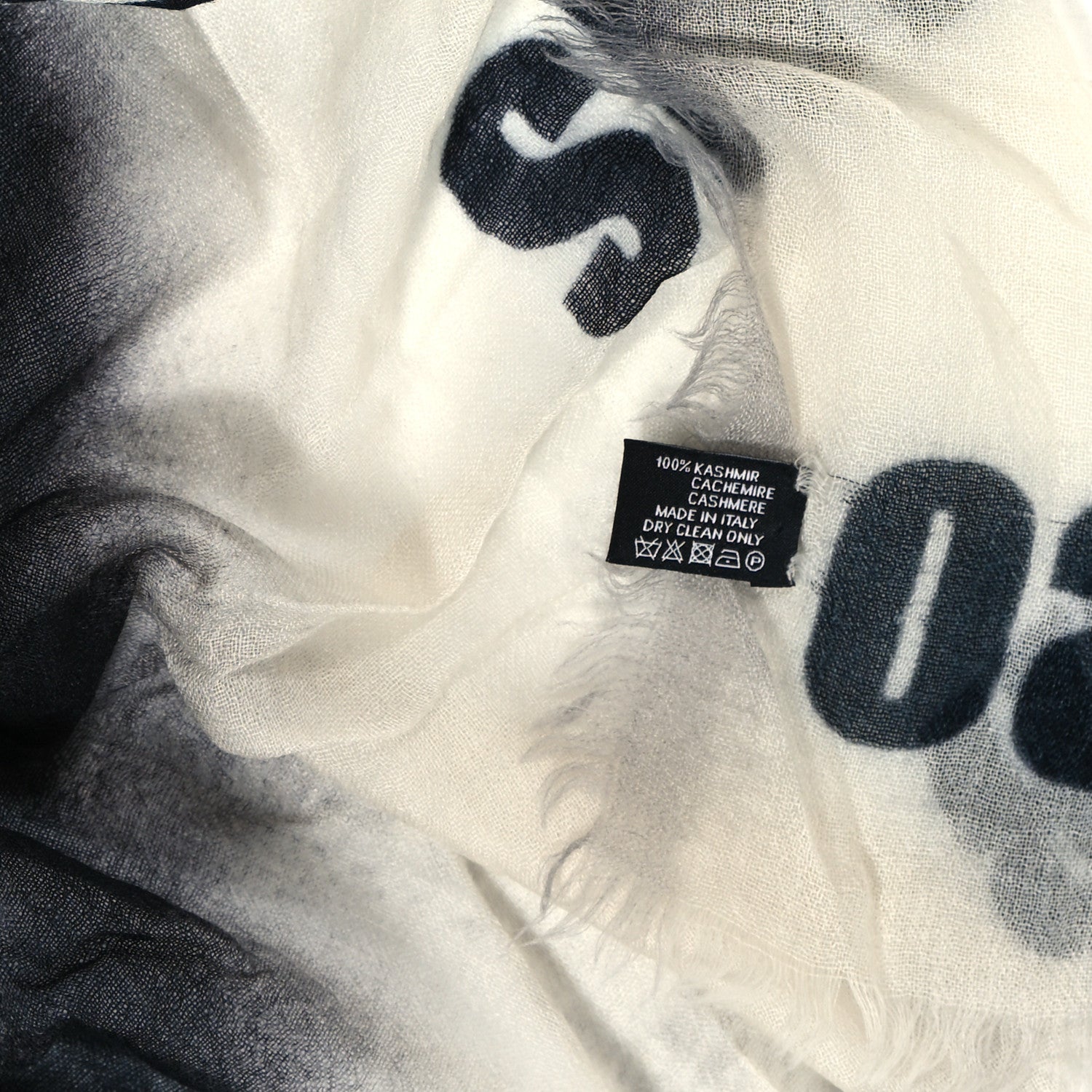 Chanel Cashmere CC Scarf Multicolor 3 of 4