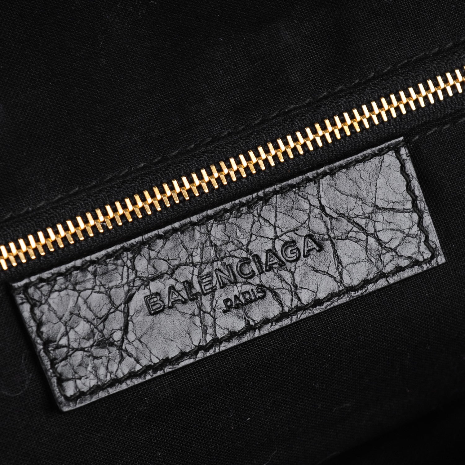 Balenciaga Agneau Giant 12 Gold Hardware Bowling Bag Black 6 of 7