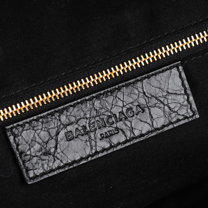 Balenciaga Agneau Giant 12 Gold Hardware Bowling Bag Black 6 of 7