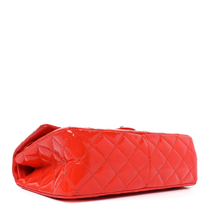 Chanel Distressed Patent Quilted 2.55 Reissue Flap Red 4 of 10