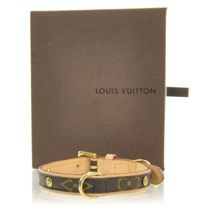Louis Vuitton Monogram Baxter Dog Collar PM 2 of 6