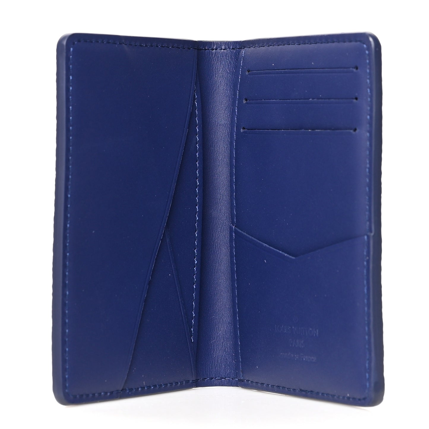 Cowhide Monogram Bandana Pocket Organizer Blue
