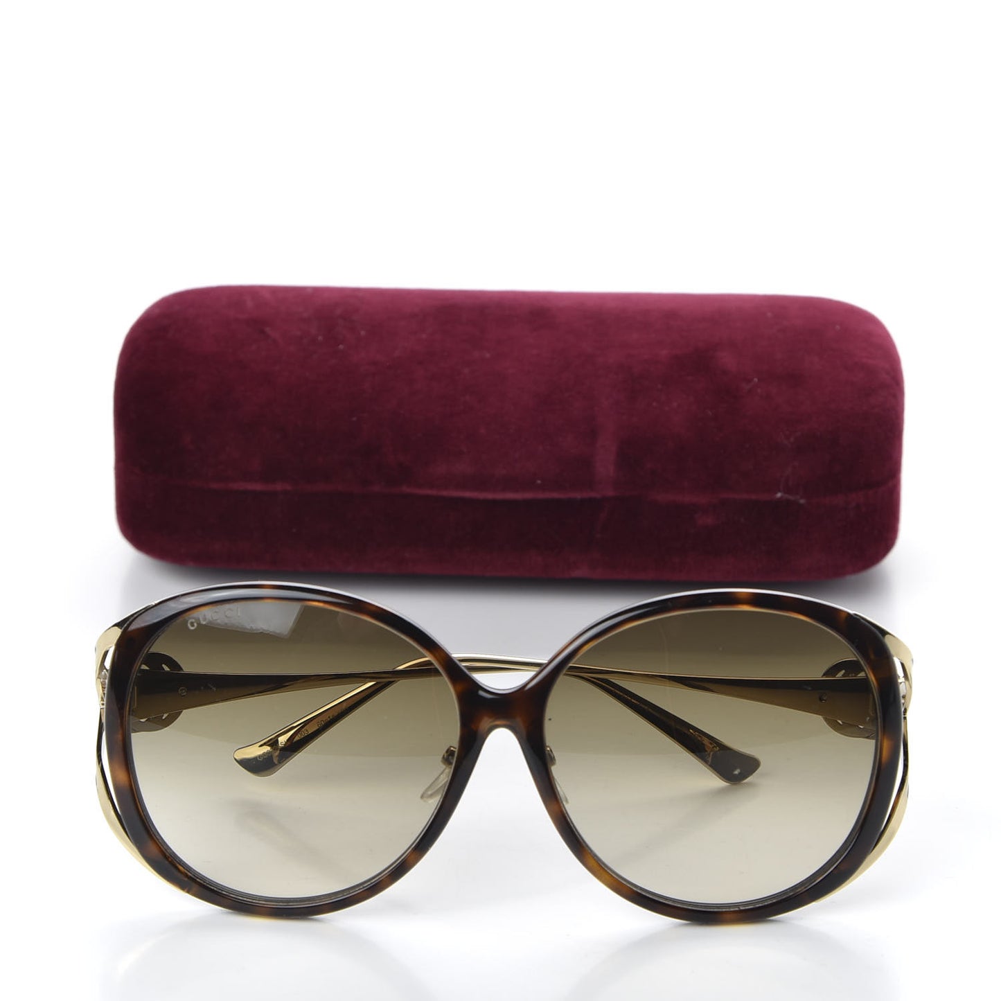 Acetate Round Frame Injected GG0226S Sunglasses Tortoise