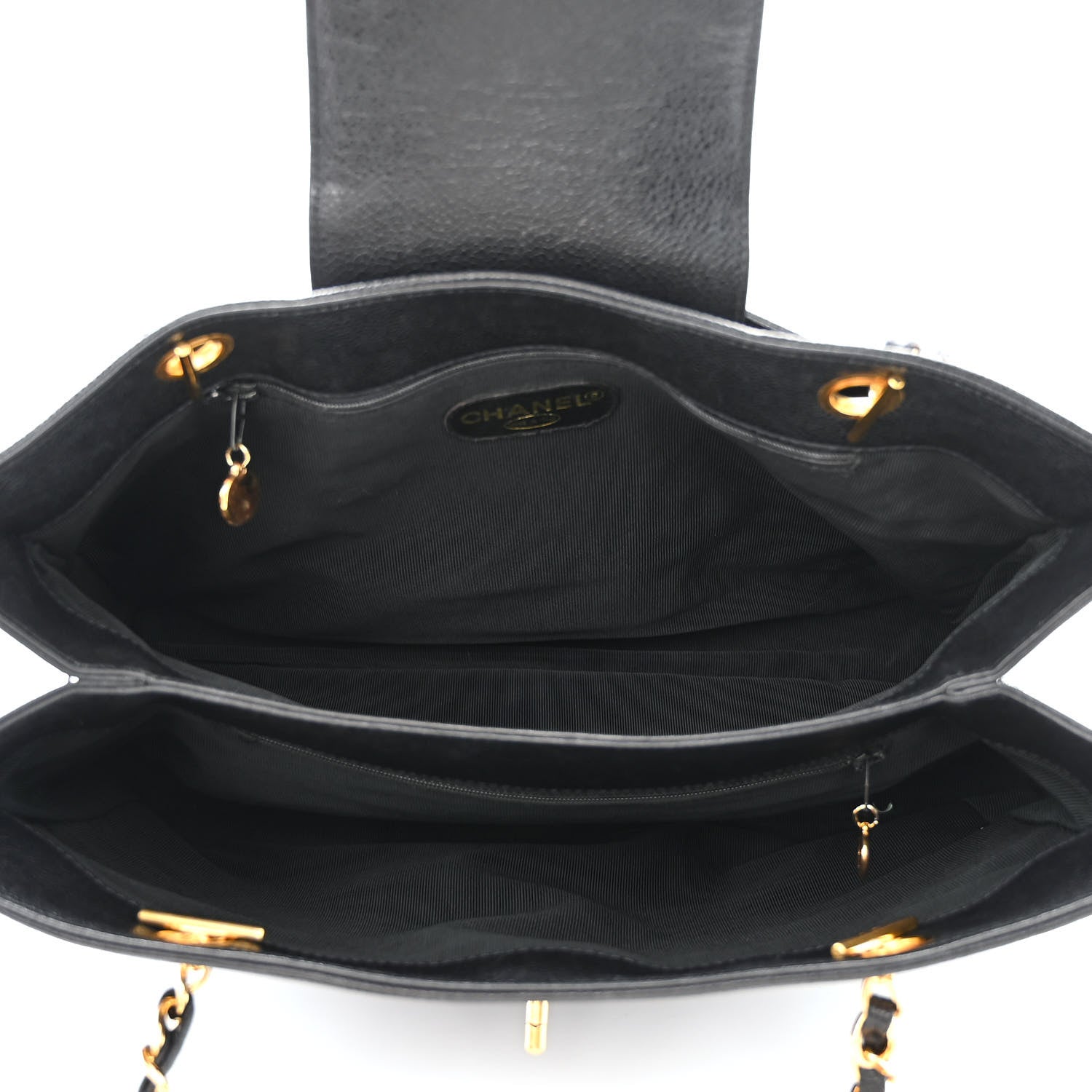 Chanel Caviar Shoulder Bag Black 5 of 15