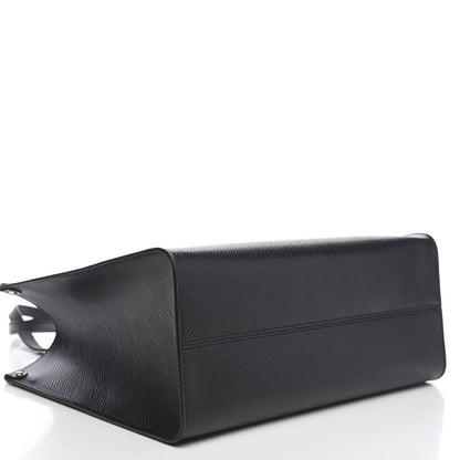 Louis Vuitton Epi Onthego MM Black 3 of 8