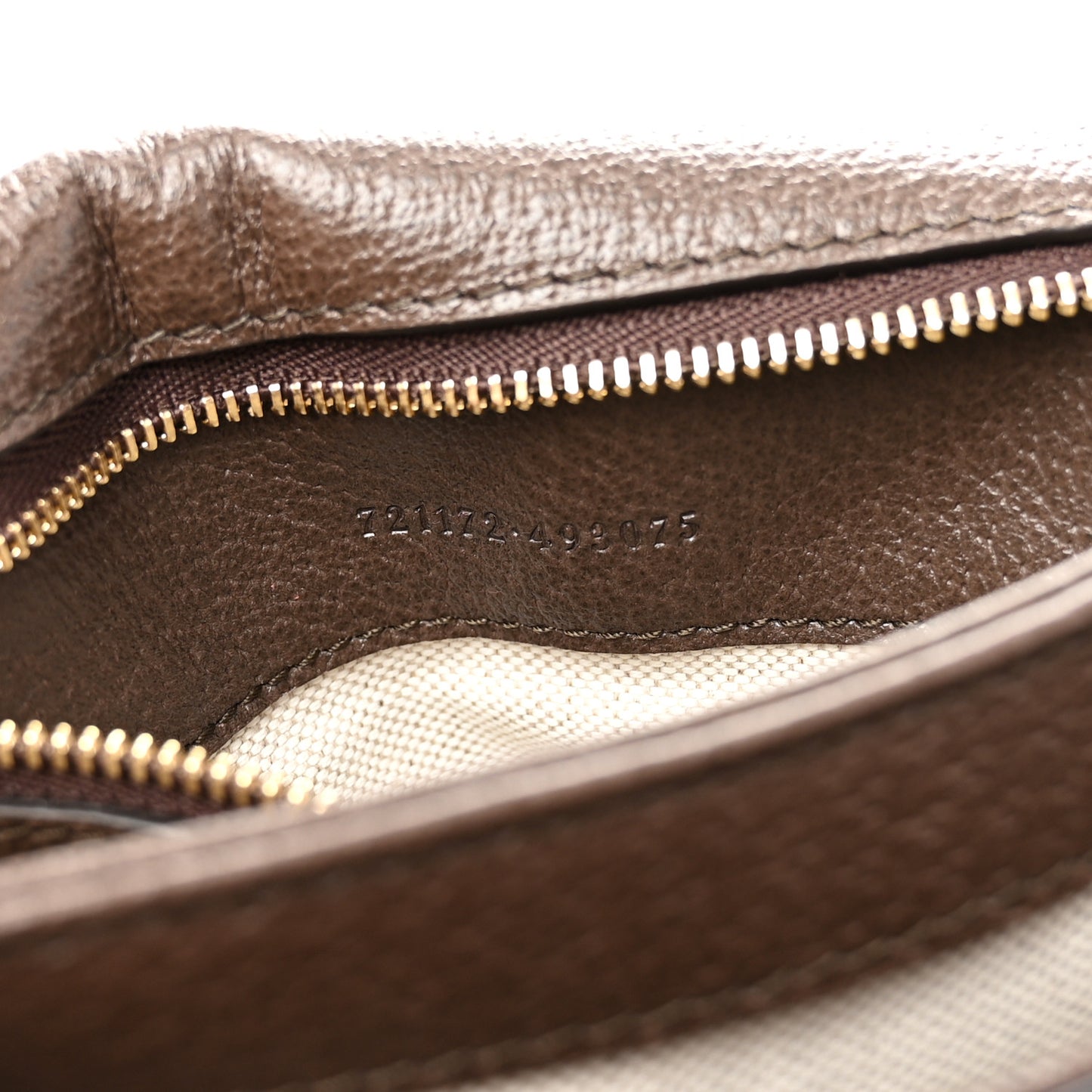 GG Supreme Monogram Textured Dollar Calfskin Web Medium Blondie Top Handle Shoulder Flap Bag Beige Ebony New Acero