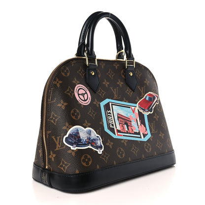 Louis Vuitton Monogram World Tour Alma PM 3 of 8