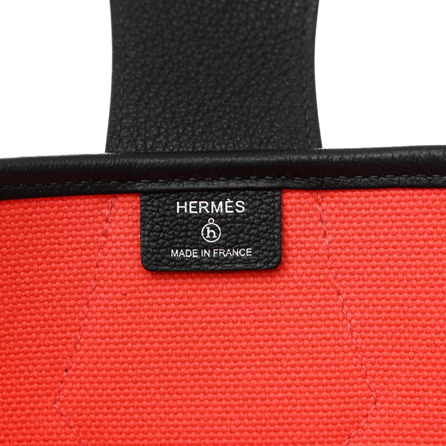 Canvas Calfskin Petit H Monsieur B Bag