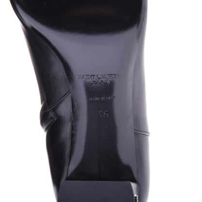 Saint Laurent Nappa Loulou Ankle Zip Boot 36 Black 13 of 13