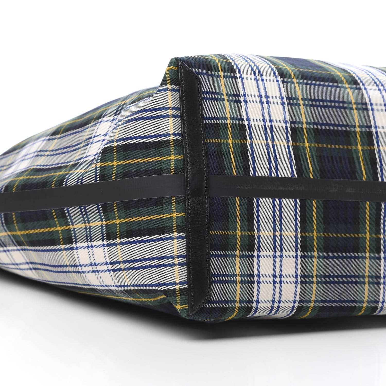Burberry Vintage Check Extra Large The Giant Reversible Tote Blue Red 12 of 17