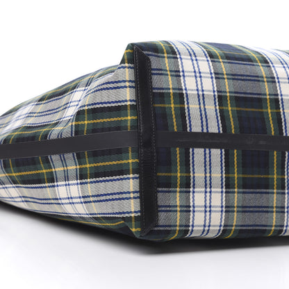 Burberry Vintage Check Extra Large The Giant Reversible Tote Blue Red 12 of 17