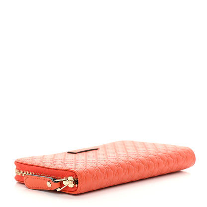 Gucci Microguccissima Zip Around Wallet Sun Orange 4 of 8