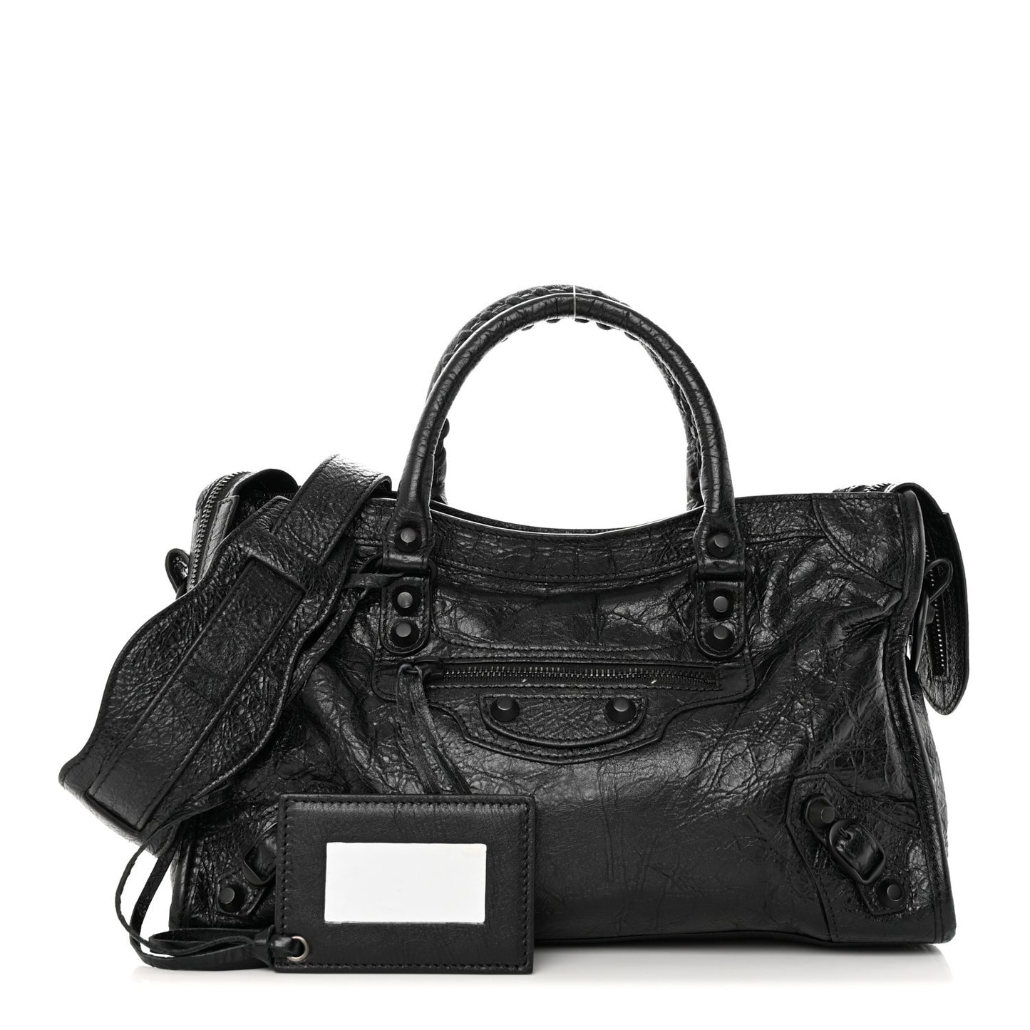 Agneau Arena Classic Black Hardware S City Black