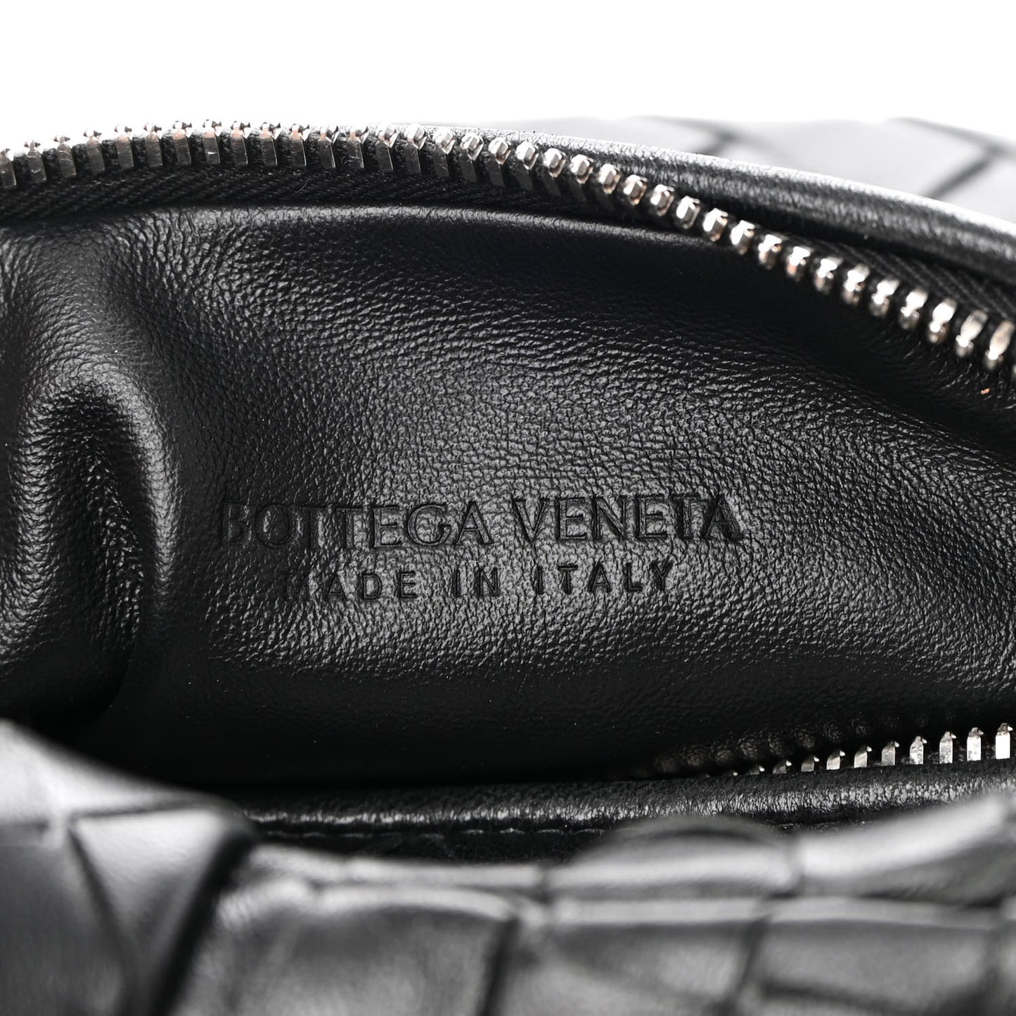 Nappa Intrecciato Mini Jodie Black