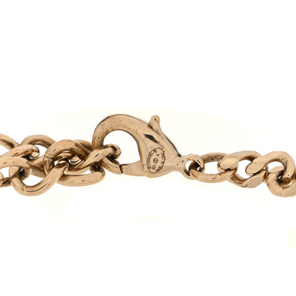 Chanel Crystal CC Chain Bracelet Gold Silver 4 of 5