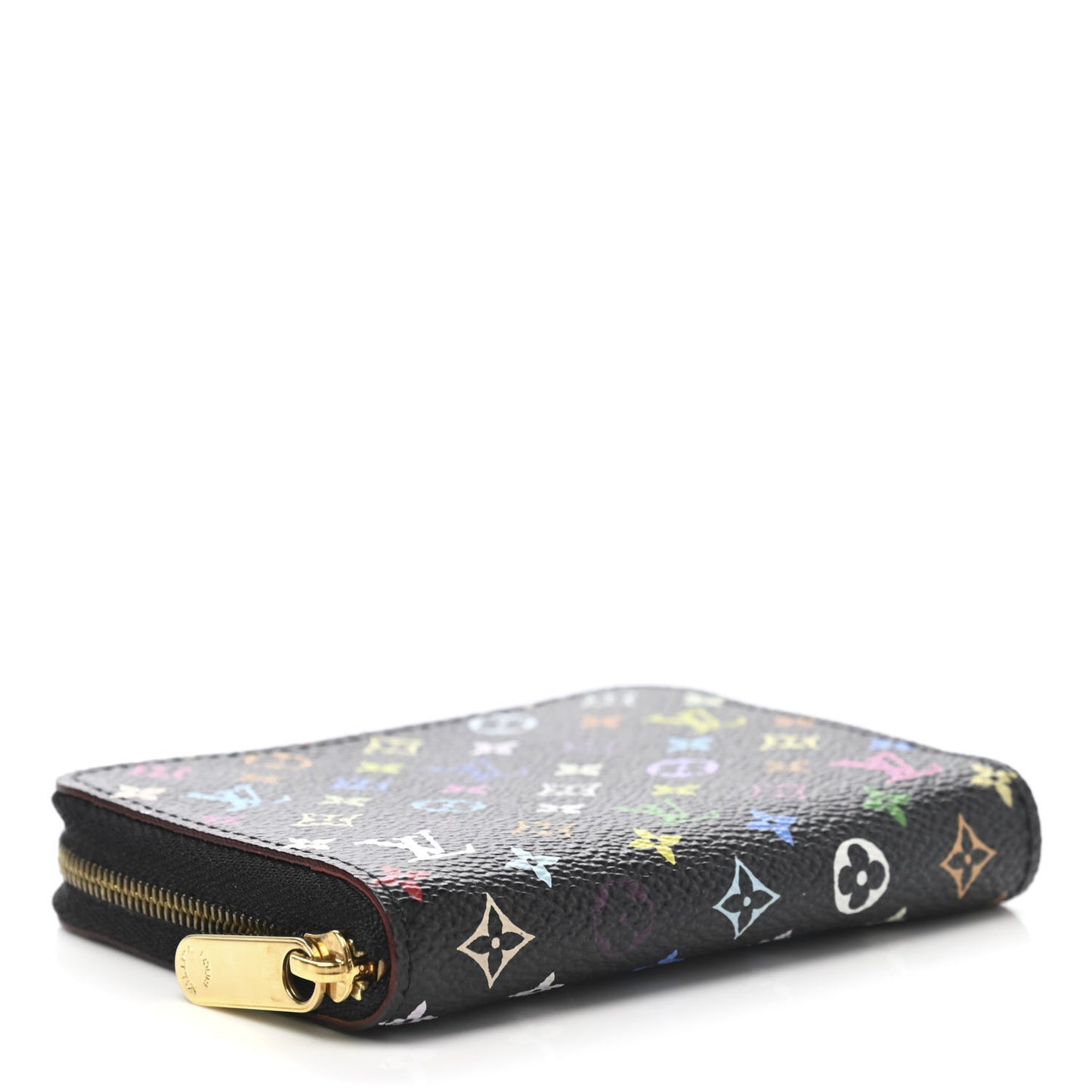 Monogram Multicolor Zippy Coin Purse Black