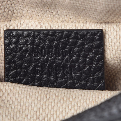 Gucci Pebbled Calfskin Small Soho Disco Bag Black 7 of 8