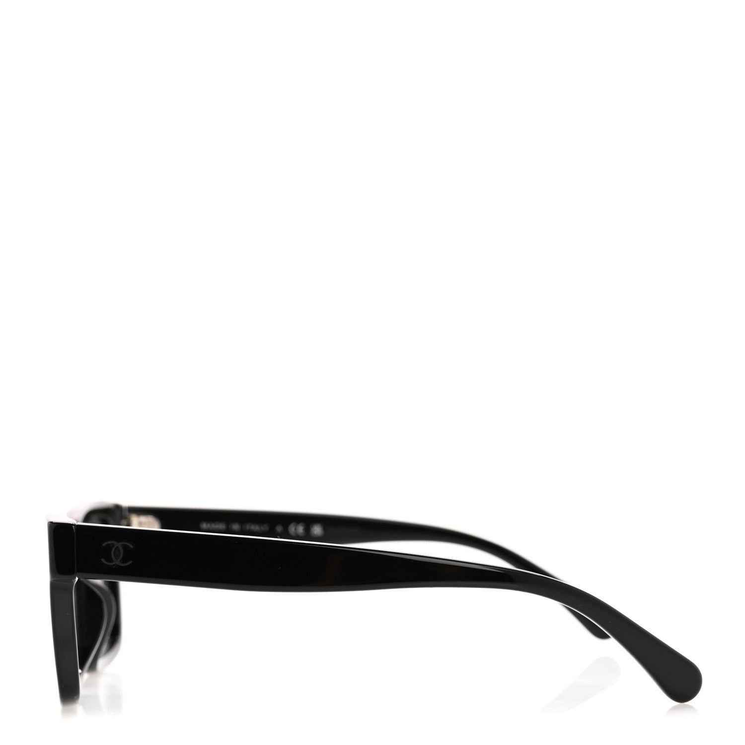 Chanel Acetate Square Sunglasses 5417-A Black 3 of 9