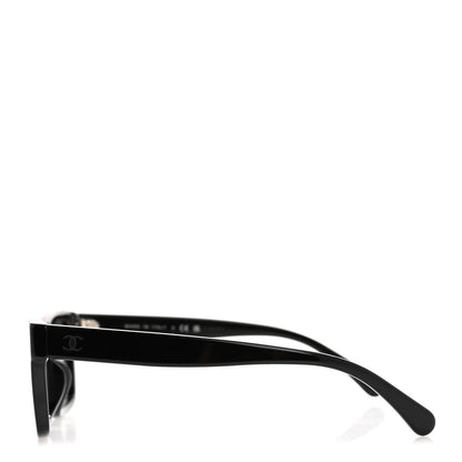 Chanel Acetate Square Sunglasses 5417-A Black 3 of 9