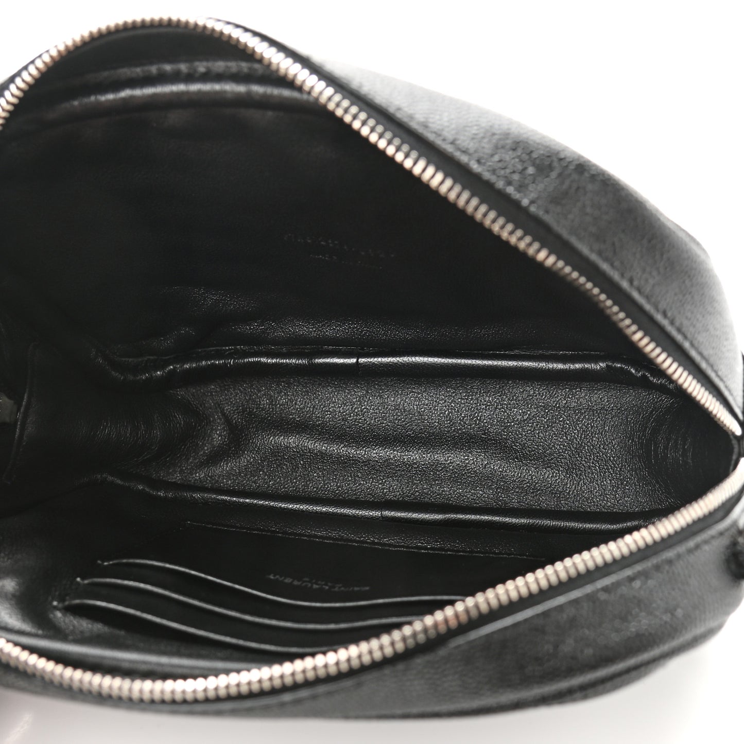 Grain De Poudre Matelasse Monogram Mini Lou Camera Bag Black