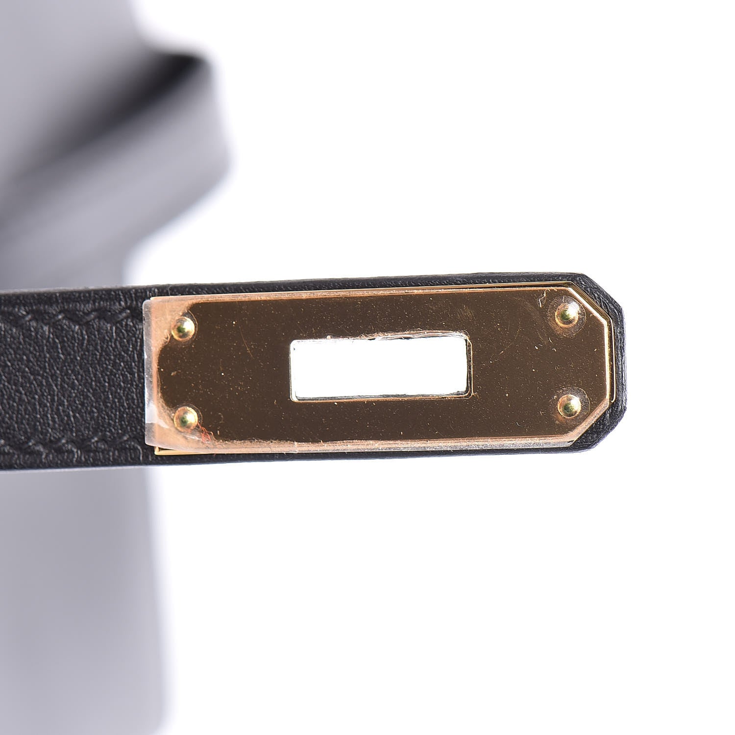 Hermes Swift Kelly Cut Clutch Pochette Black 23 of 28