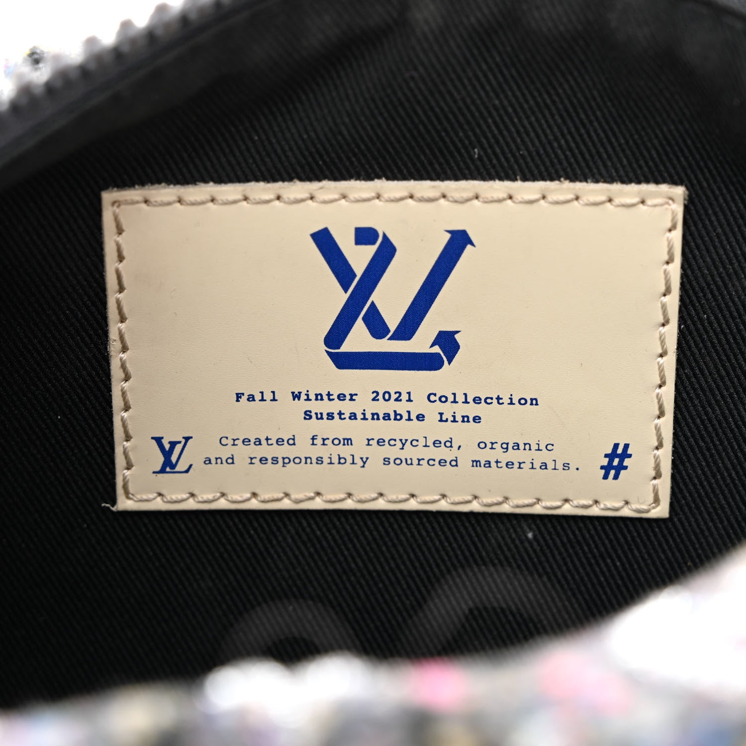 Louis Vuitton Wool Keepall XS Multicolor 7 of 10