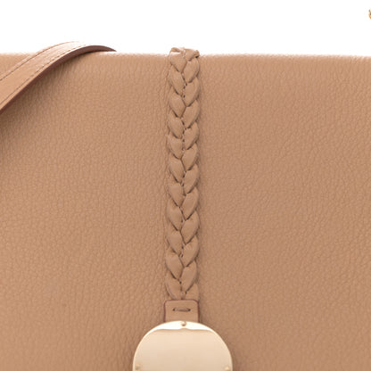 Chloe Grained Calfskin Medium Penelope Shoulder Bag Milky Brown 8 of 13