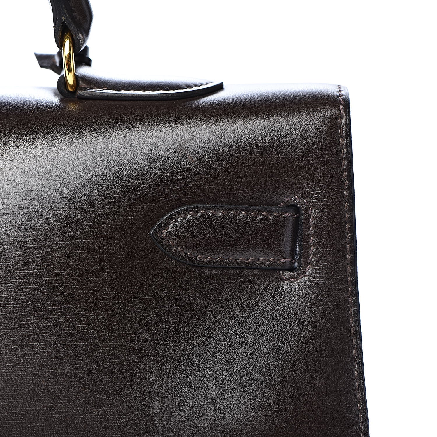 Hermes Box Kelly Sellier 35 Chocolate 21 of 44