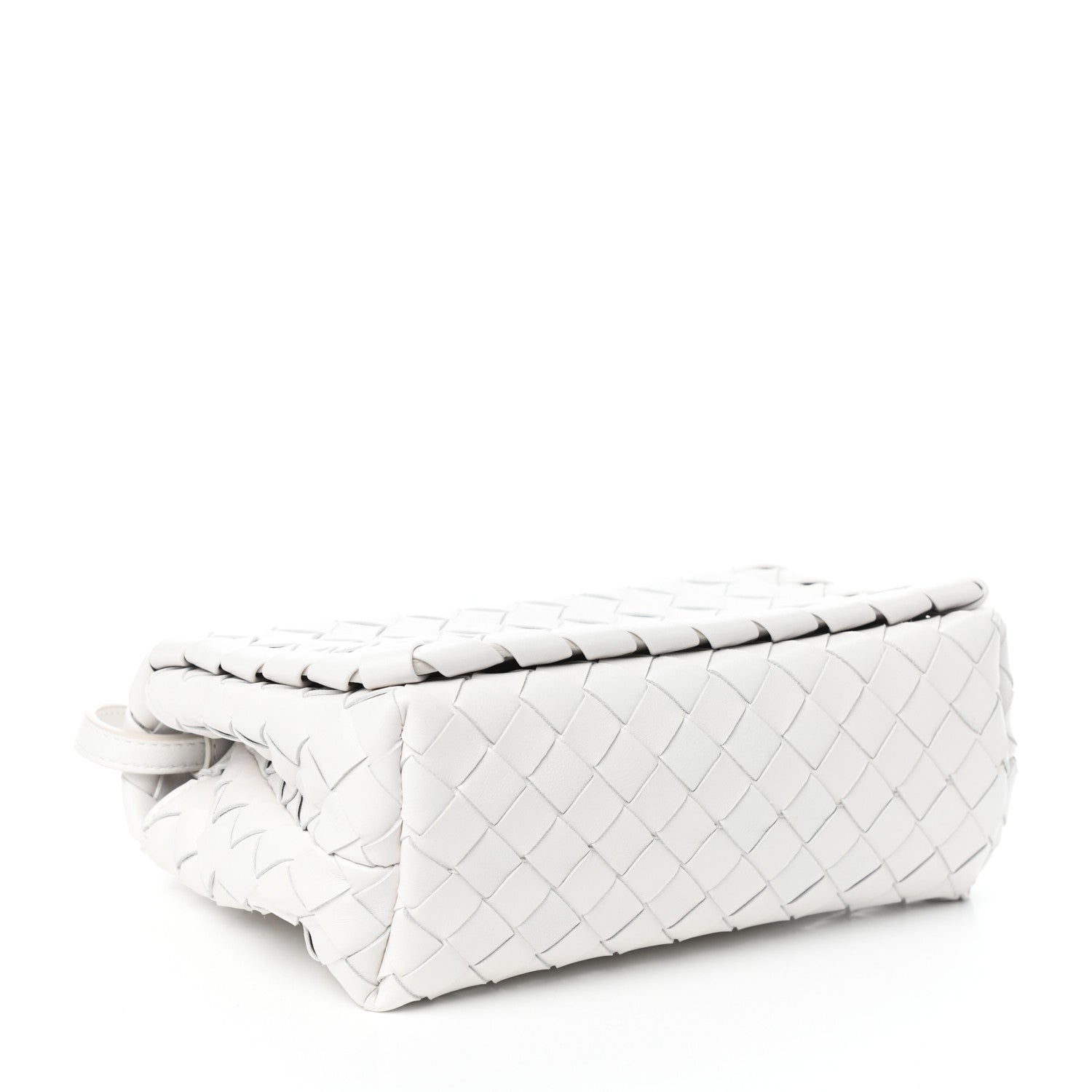 Bottega Veneta Nappa Intrecciato Crossbody White 4 of 9