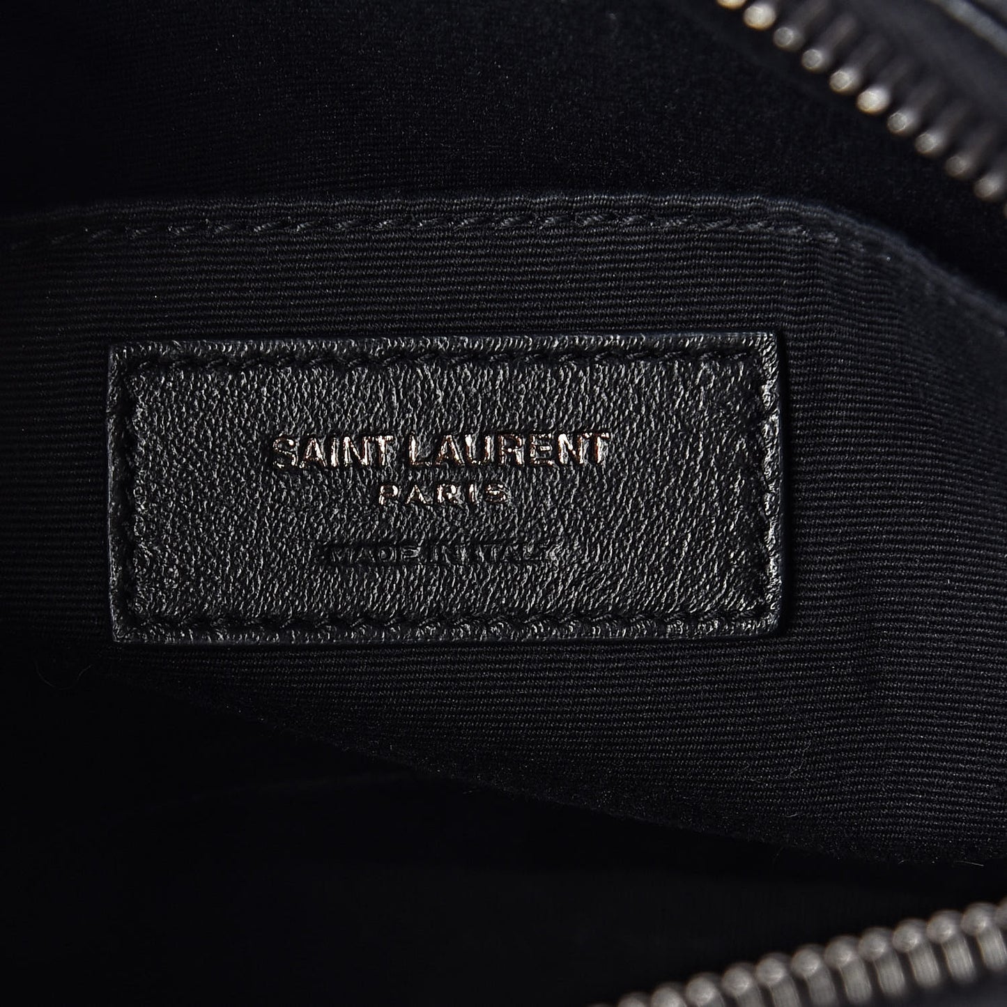 Calfskin Matelasse Monogram Lou Camera Bag Black