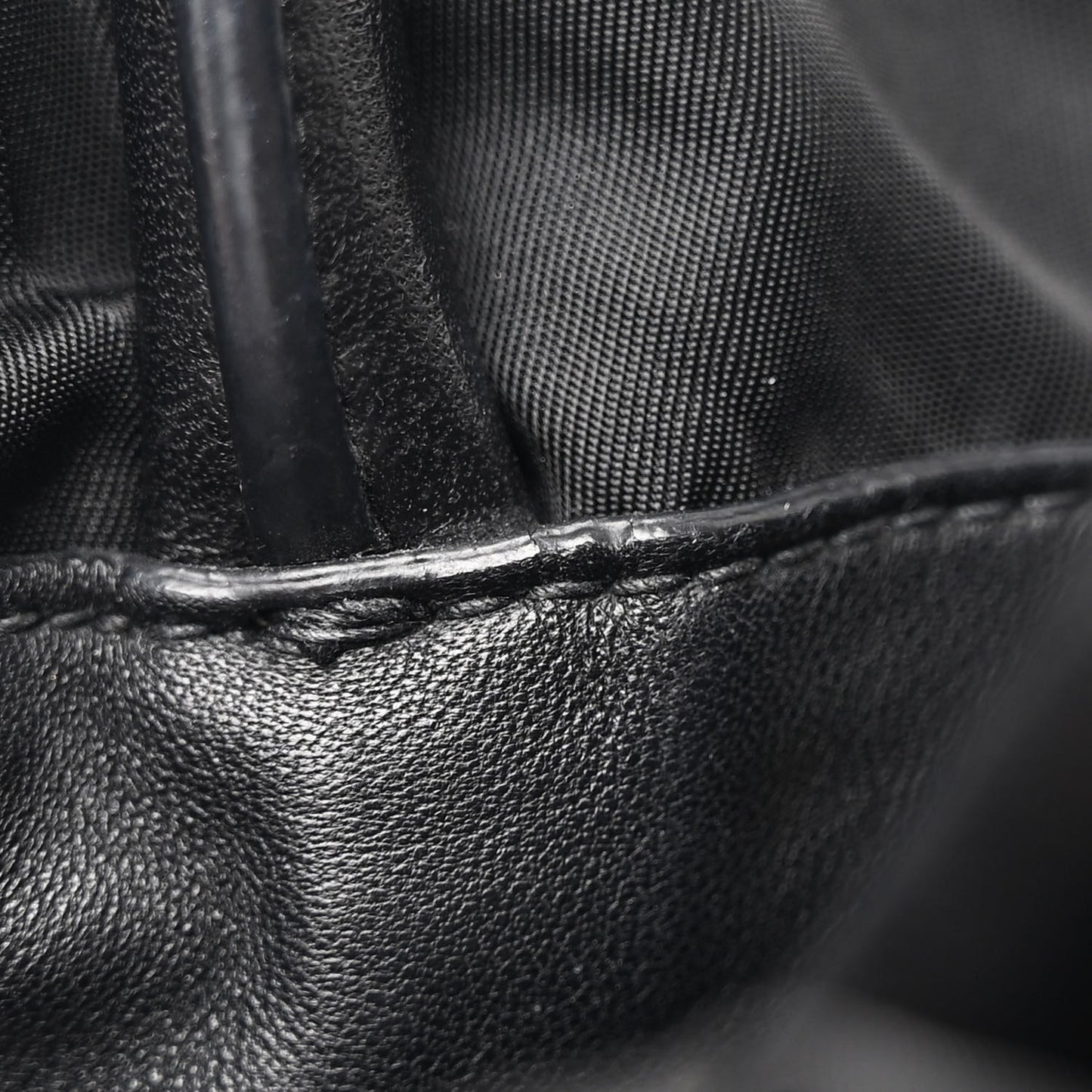 Tessuto Nylon Tassel Tote Black