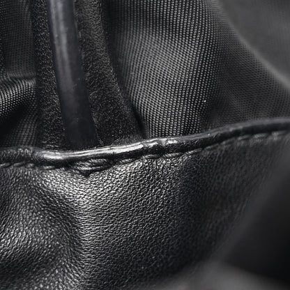 Prada Tessuto Nylon Tassel Tote Black 12 of 13