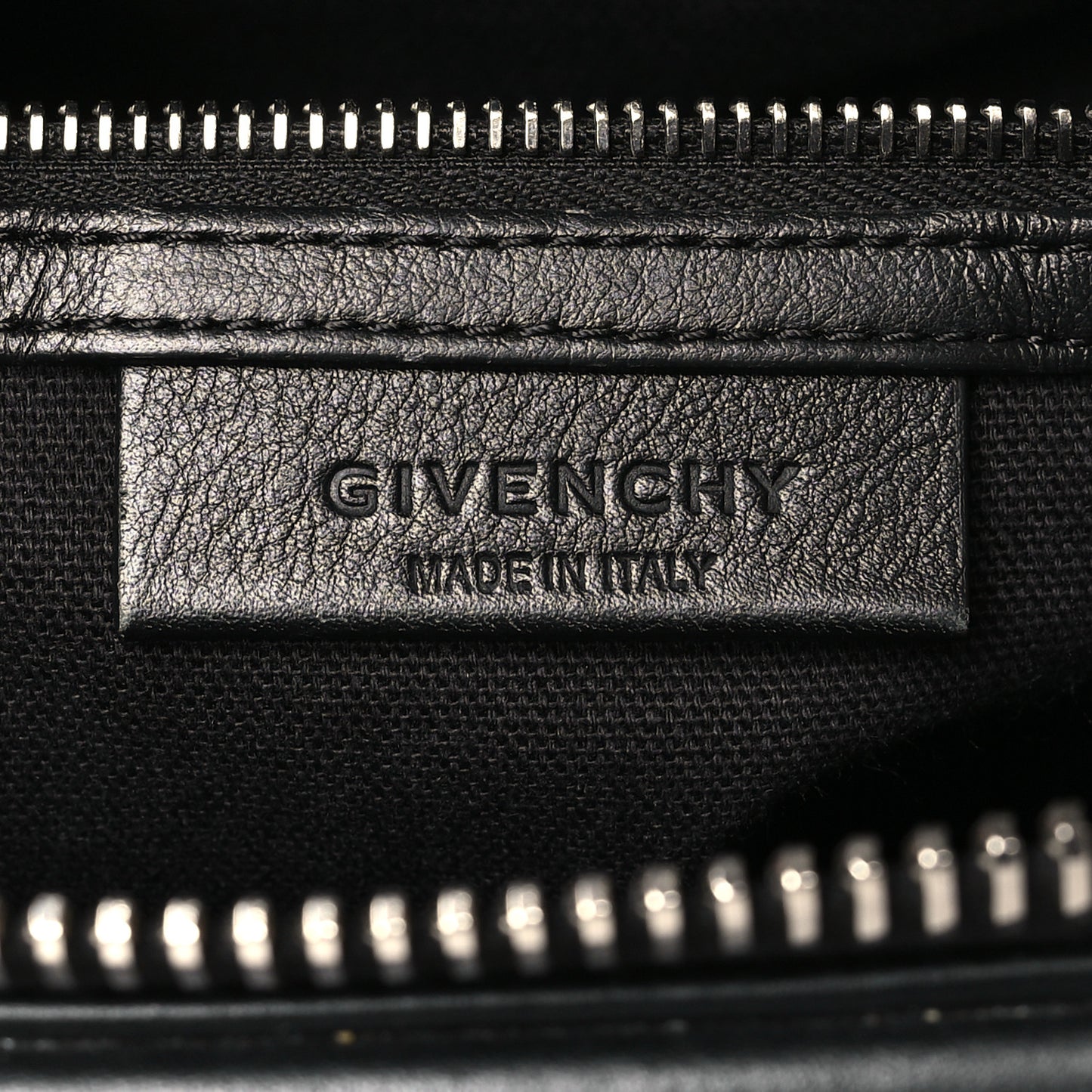 Smooth Calfskin Small Studded Antigona Black