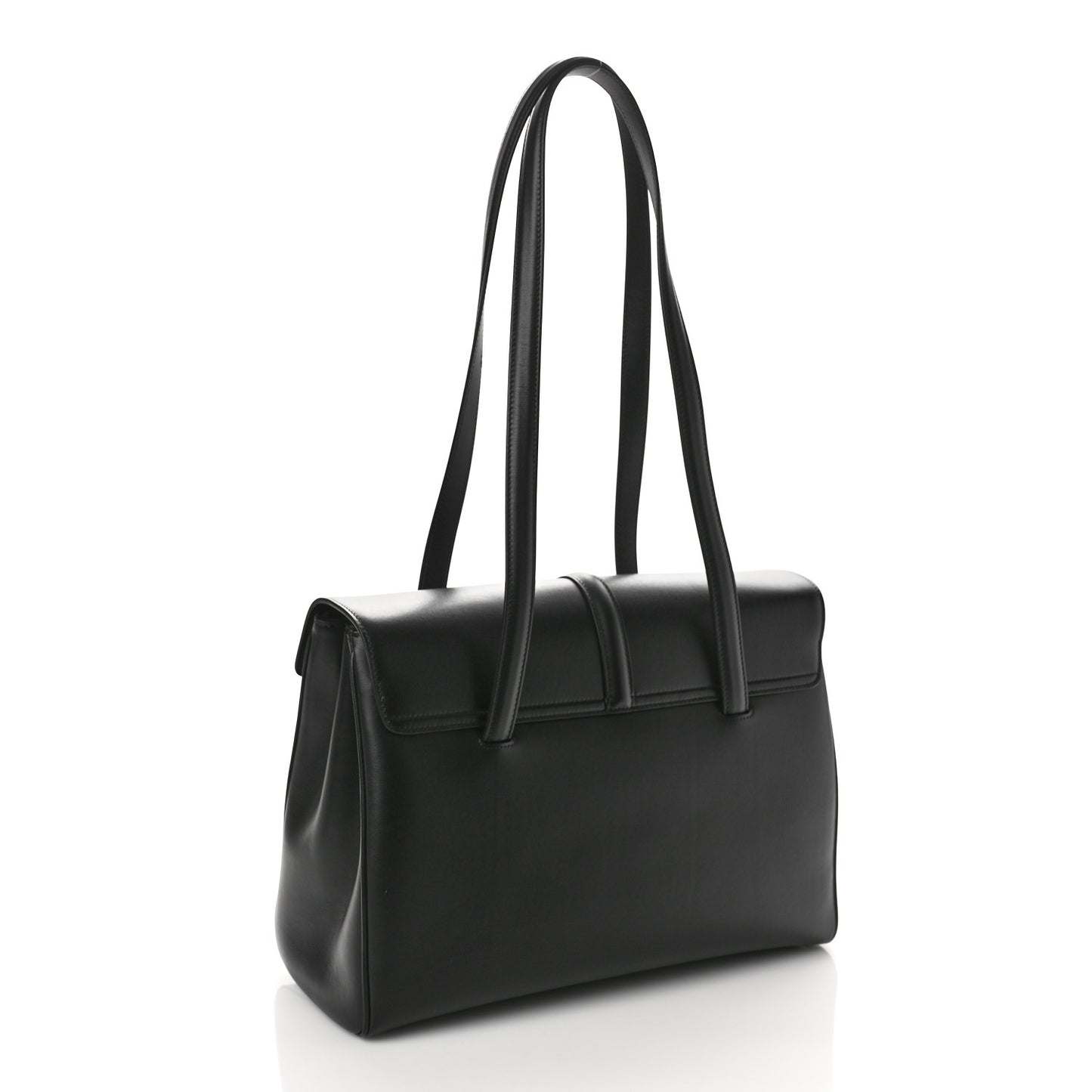 Smooth Calfskin Medium Soft 16 Bag Black