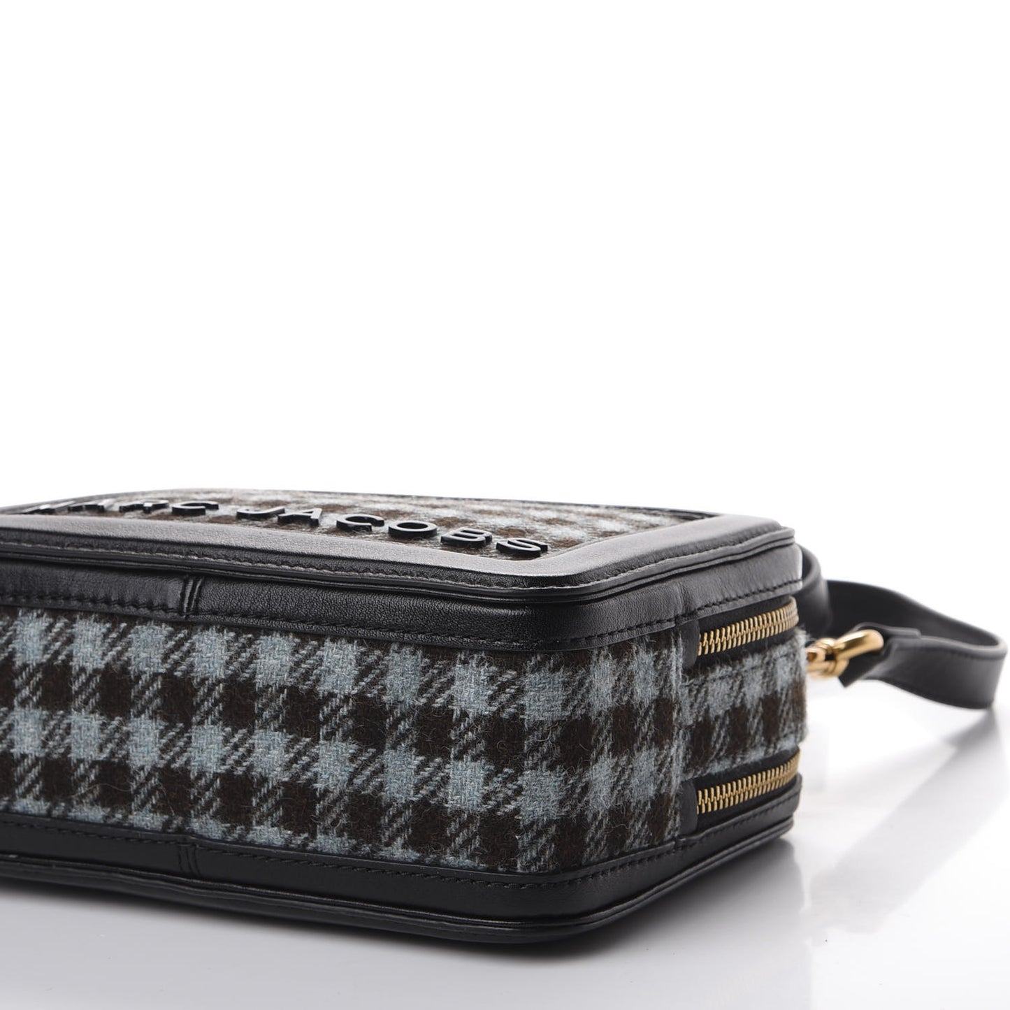 Calfskin Tweed The Box 20 Crossbody Black Multicolor