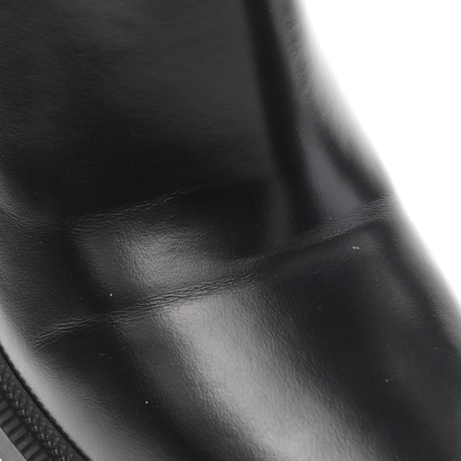 Gucci Calfskin Crystal GG Trip Chelsea Ankle Boots 40 Black 10 of 12