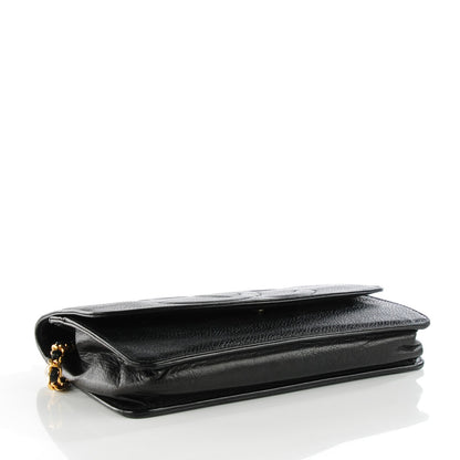 Chanel Caviar Timeless CC Wallet On Chain WOC Black 4 of 8