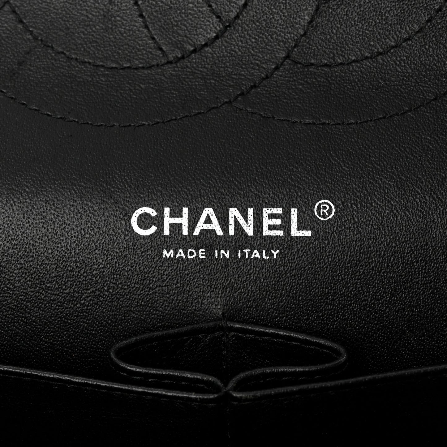 Lambskin Quilted Jumbo Double Flap So Black