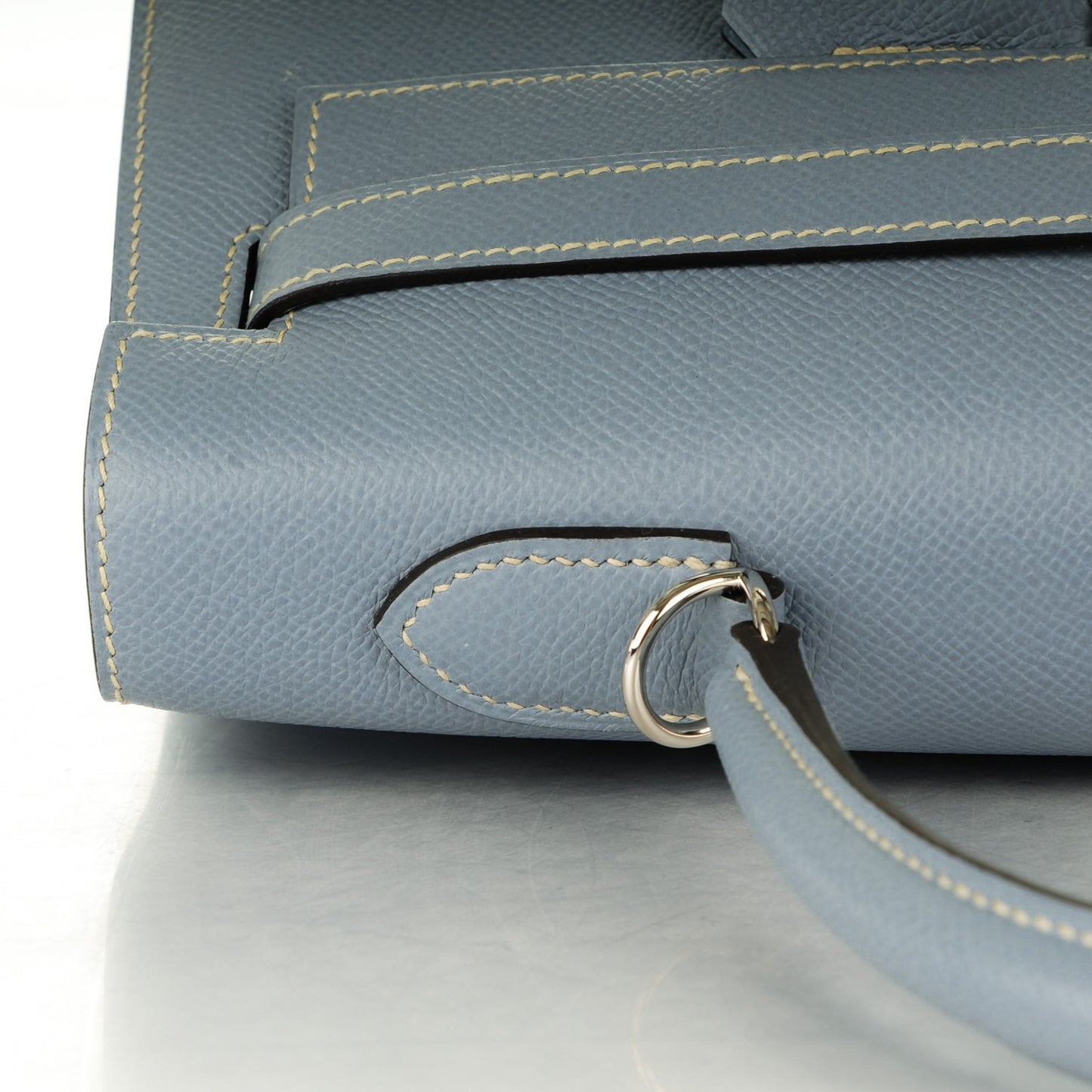 Epsom Kelly Sellier 35 Bleu Lin