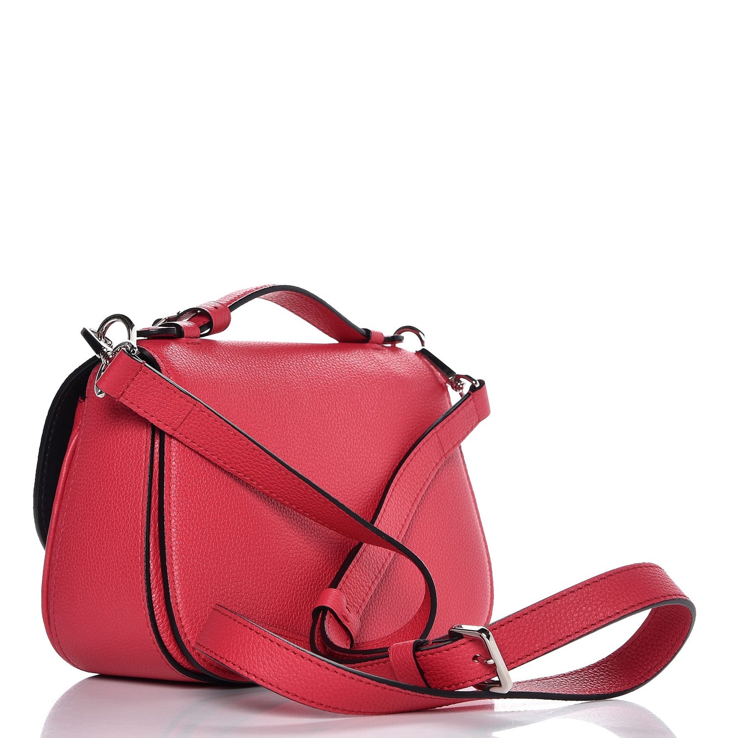 Grained Calfskin Vivienne NM Framboise