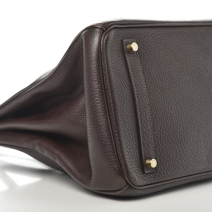 Hermes Fjord Birkin 35 Chocolate 10 of 12