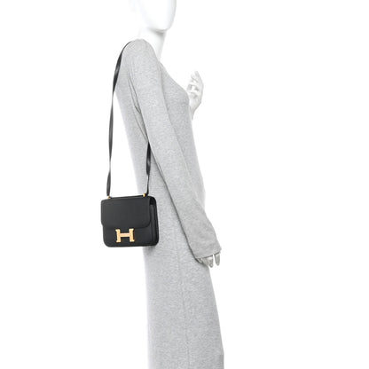 Hermes Epsom Constance 18 Black 2 of 17
