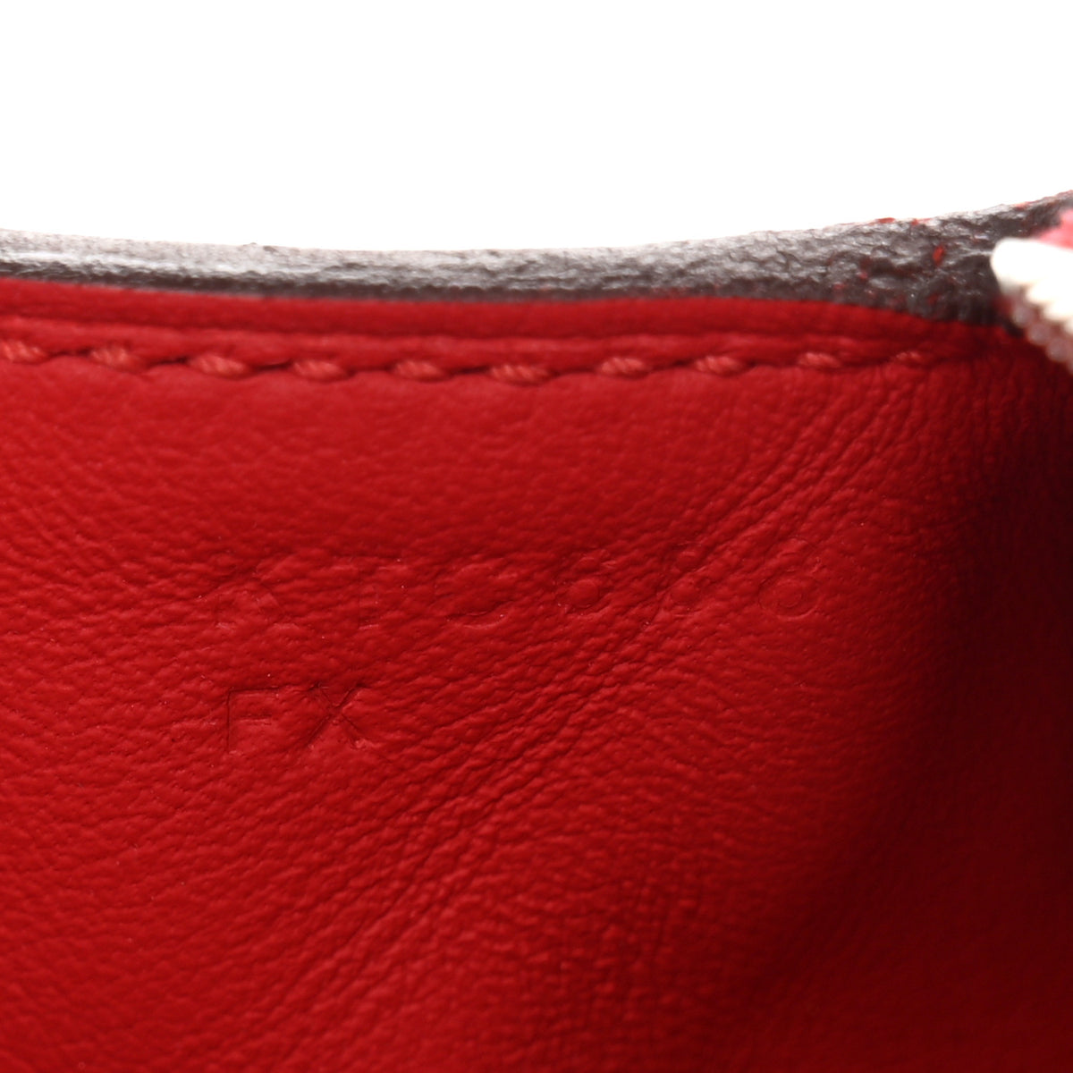 Hermes Taurillon Clemence Mini Lindy 20 Rouge Radieux 7 of 11