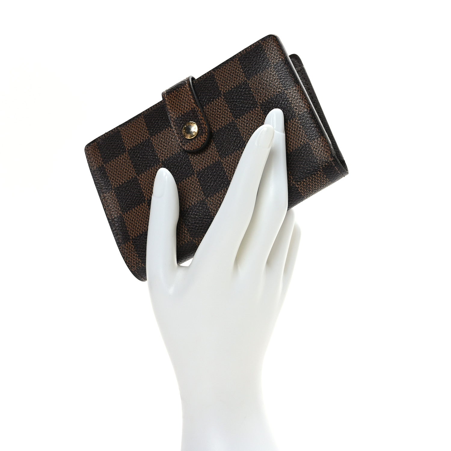 Louis Vuitton Damier Ebene French Purse Wallet 2 of 8