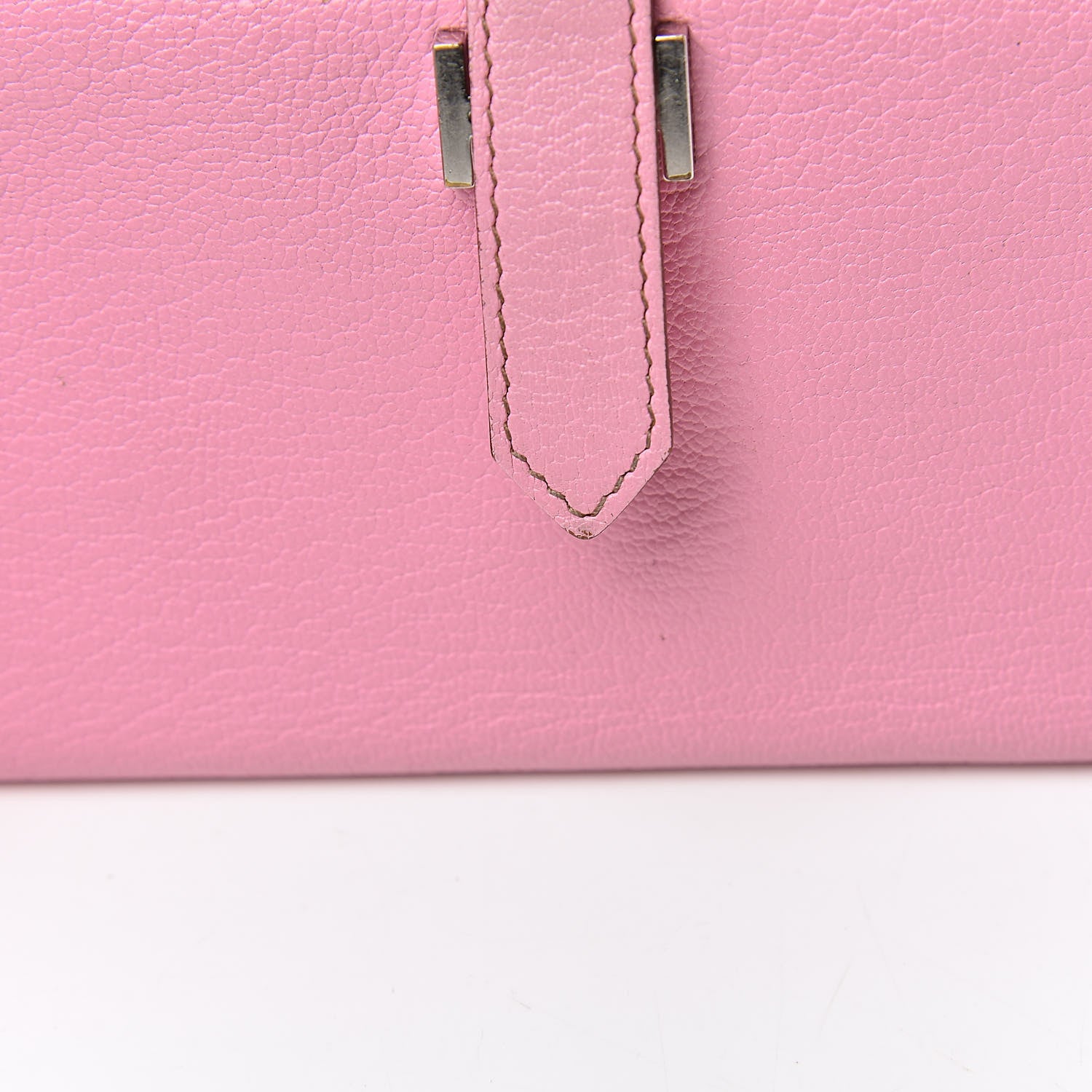 Hermes Chevre Mysore Bearn Gusset Wallet 5P Pink 11 of 12