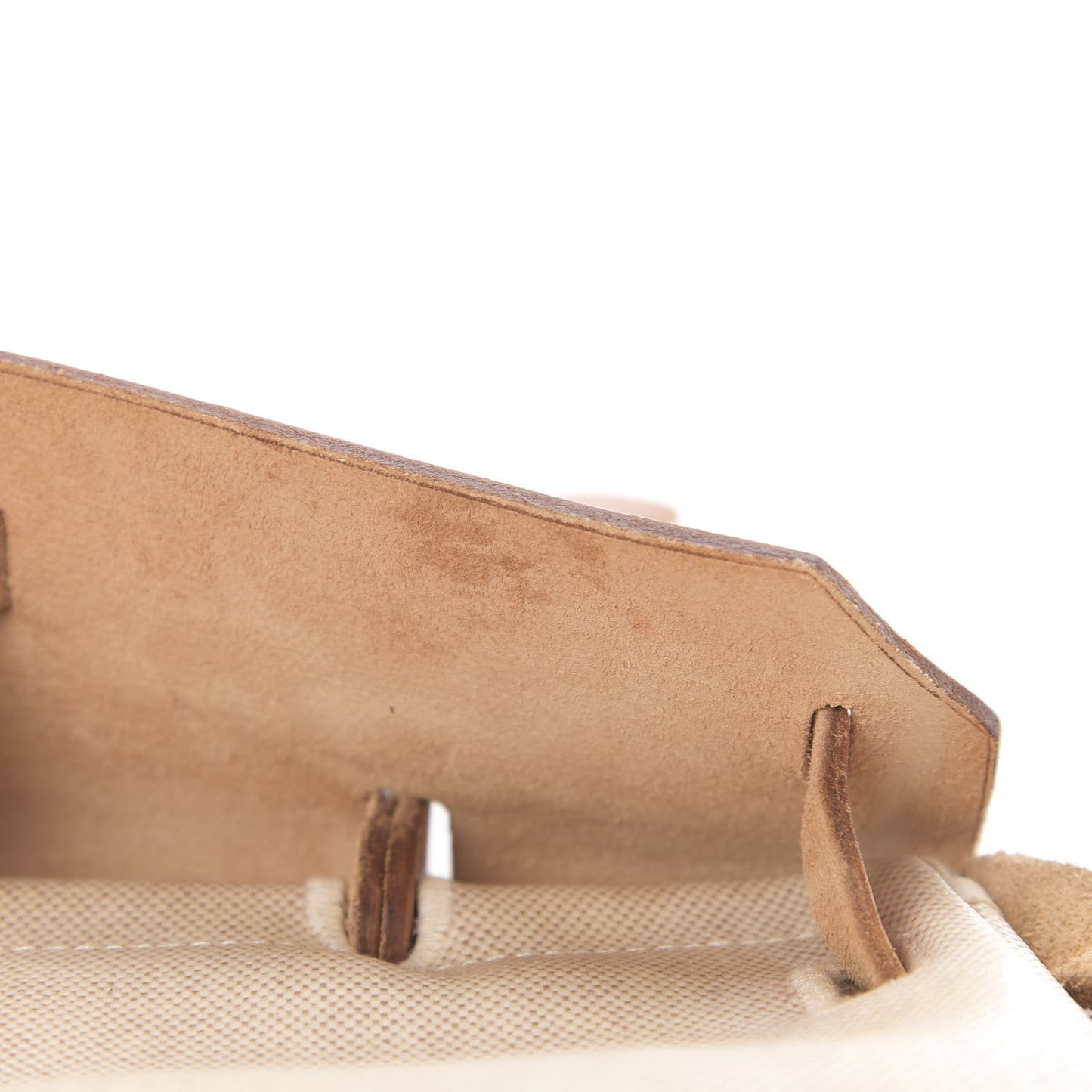 Toile Vache Calfskin Herbag 30 PM Natural